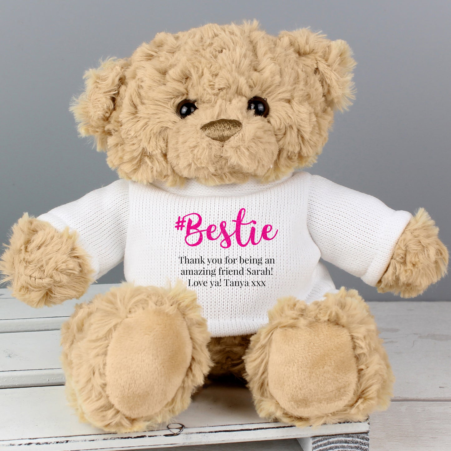 #Bestie Teddy Bear