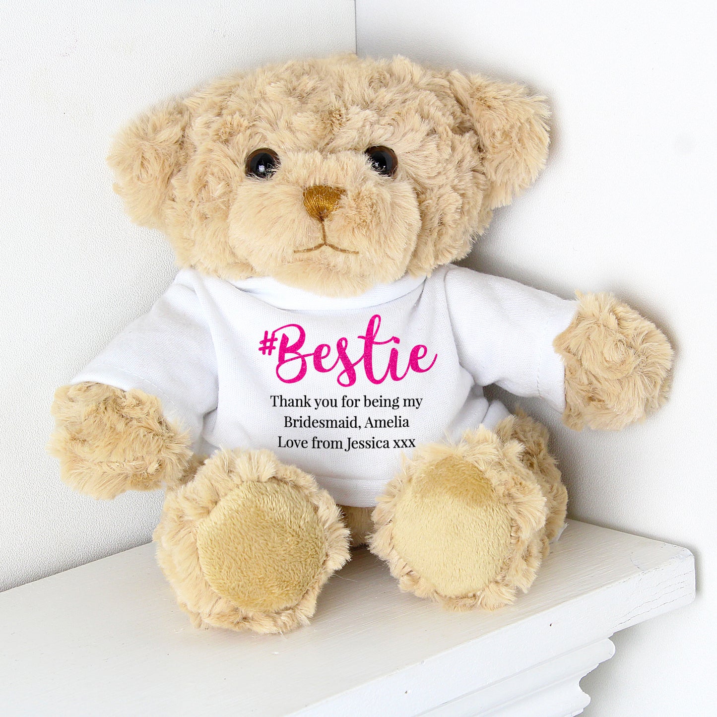 #Bestie Teddy Bear