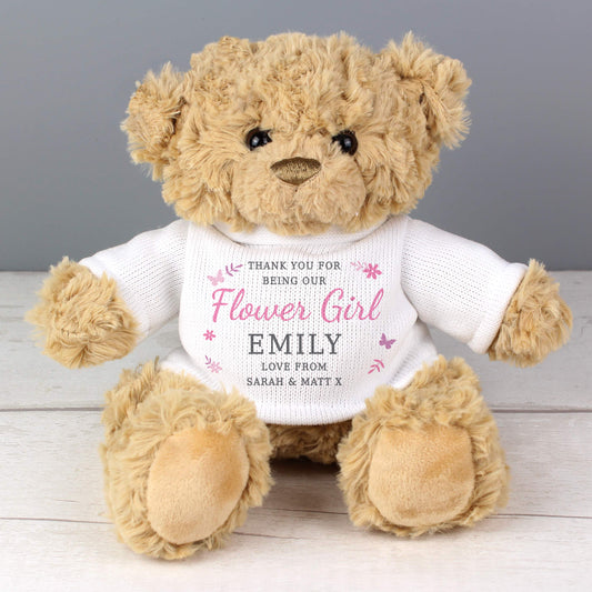 Girls Free Text Teddy Bear