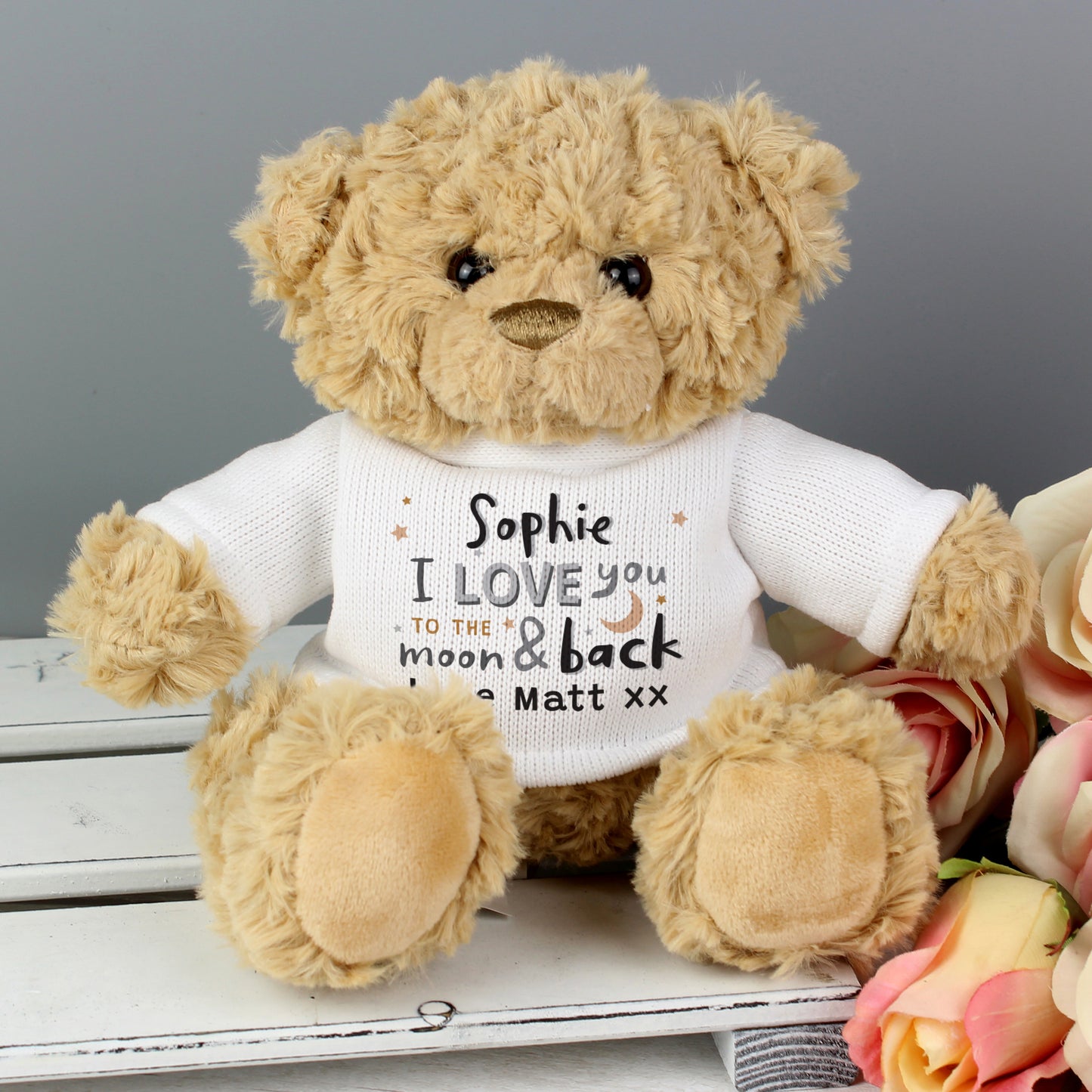 To the Moon and Back Teddy Bear