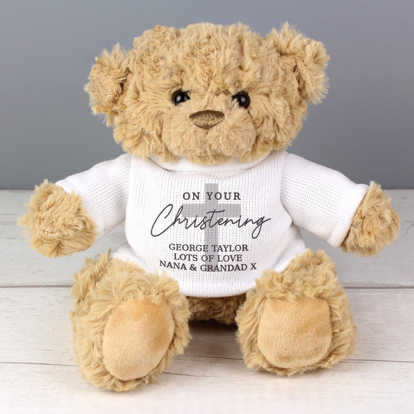 On Your Christening Teddy Bear