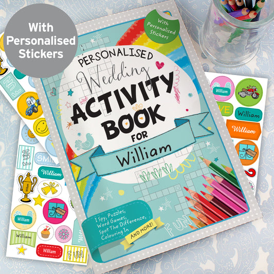 Personalised Activity Book with Stickers