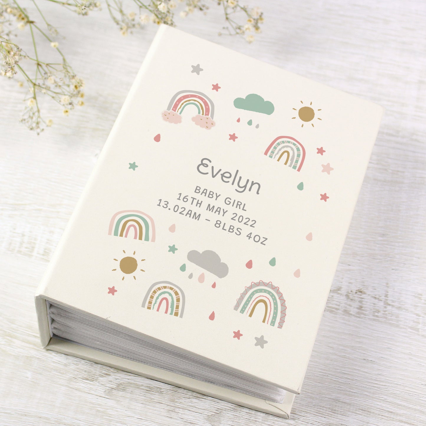 Rainbow 6x4 Photo Album with Sleeves