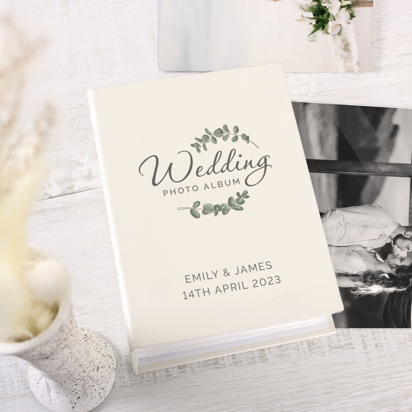 Botanical Wedding 6x4 Photo Album with Sleeves