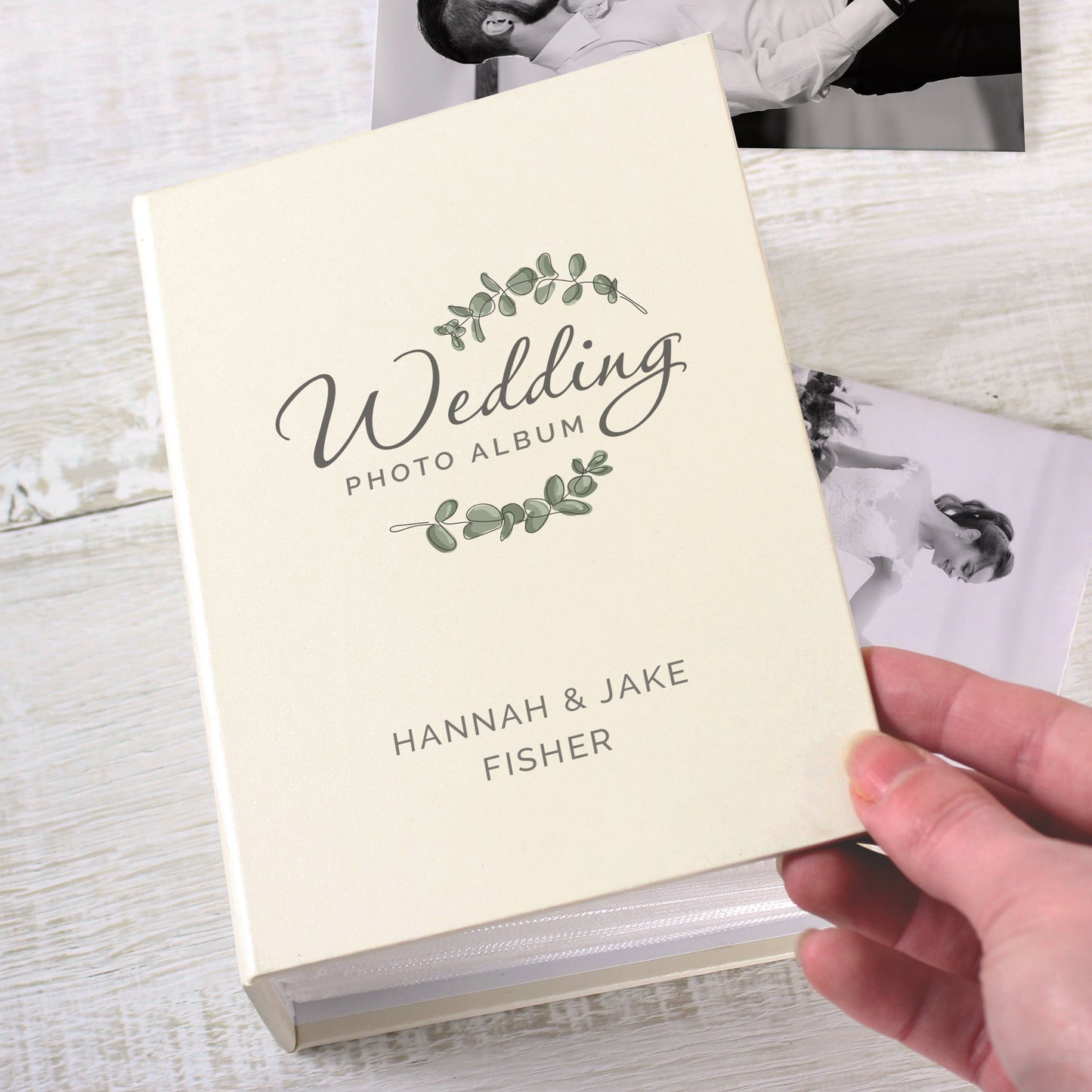 Botanical Wedding 6x4 Photo Album with Sleeves