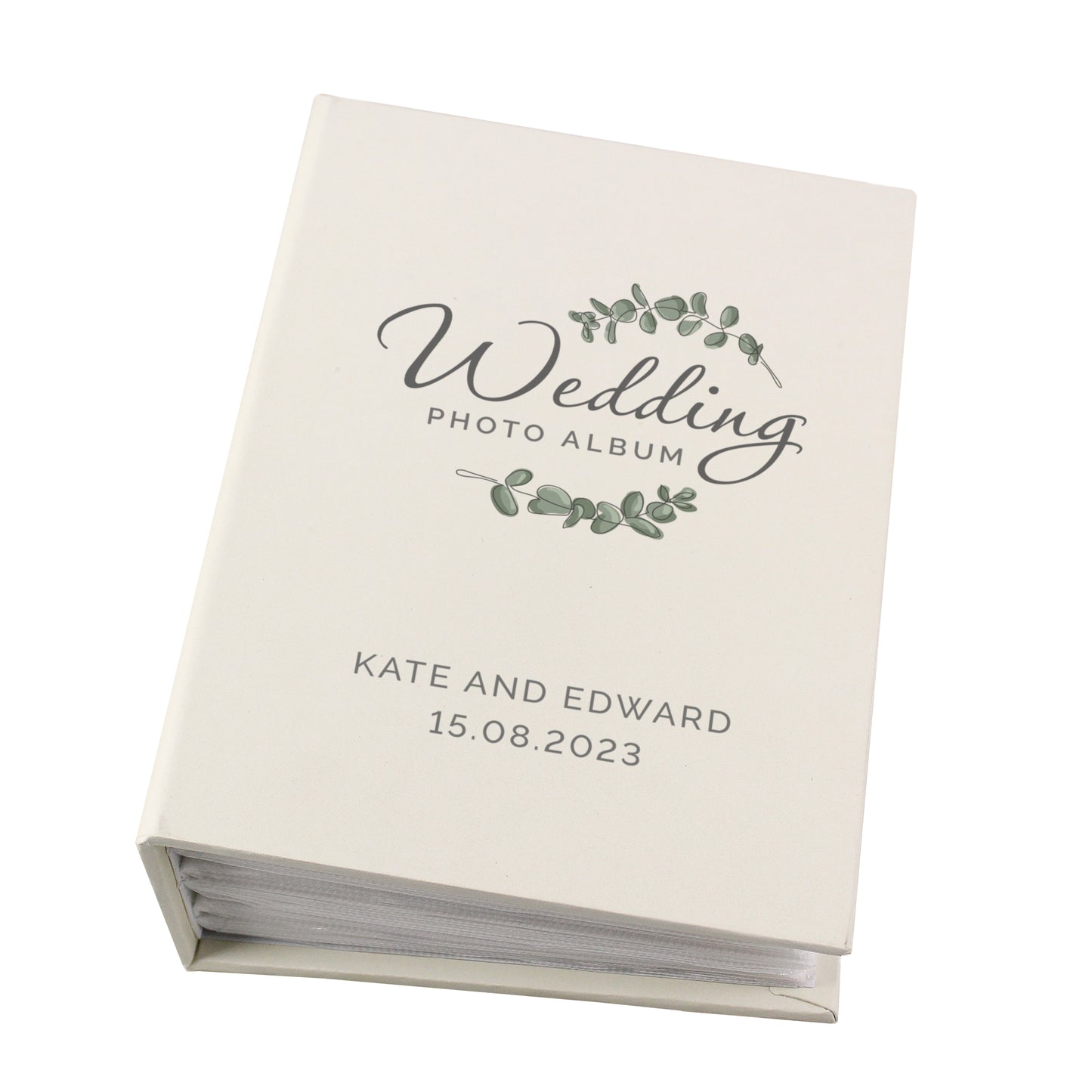 Botanical Wedding 6x4 Photo Album with Sleeves