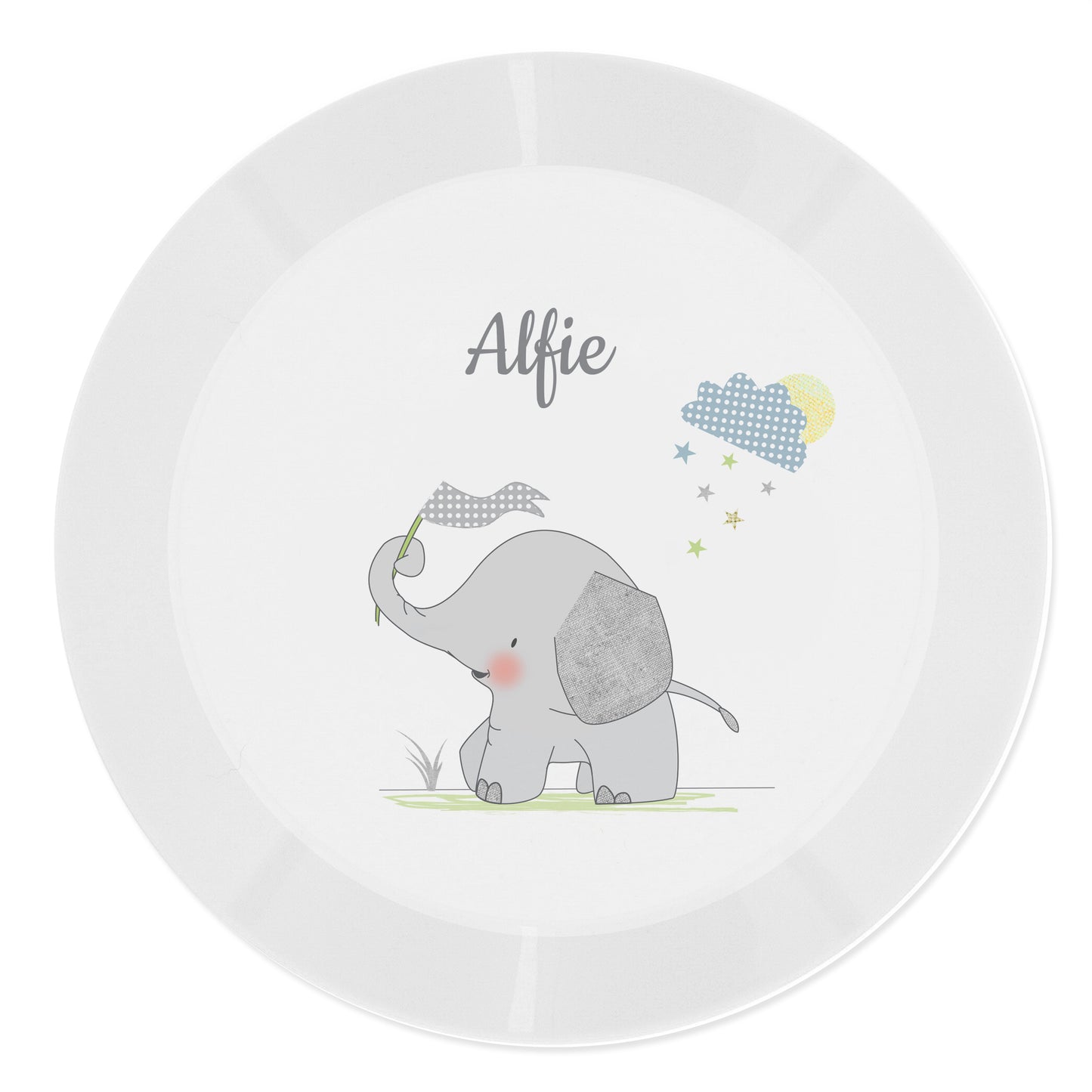 Elephant Plastic Plate