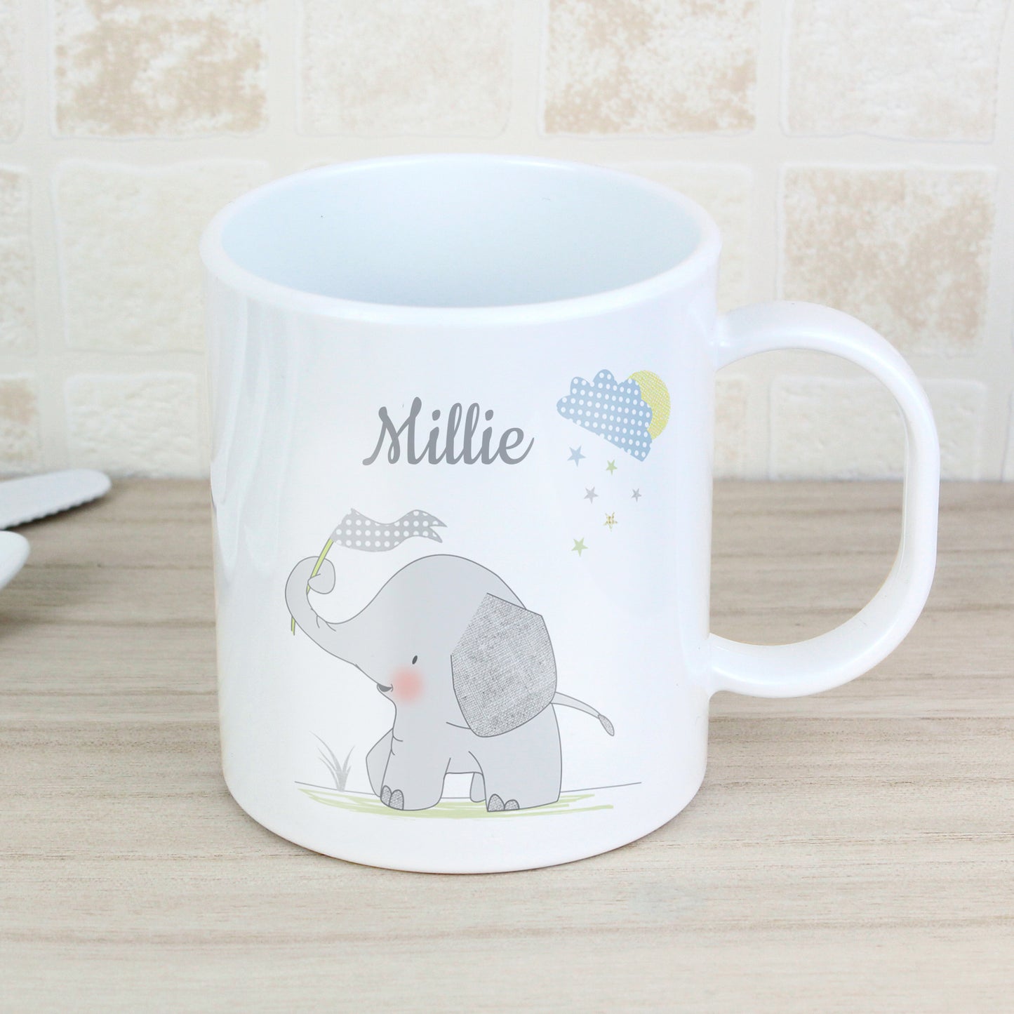 Elephant Plastic Mug