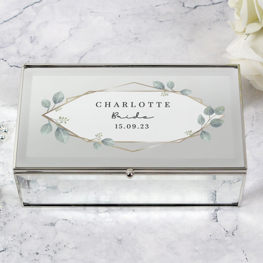 Botanical Mirrored Jewellery Box