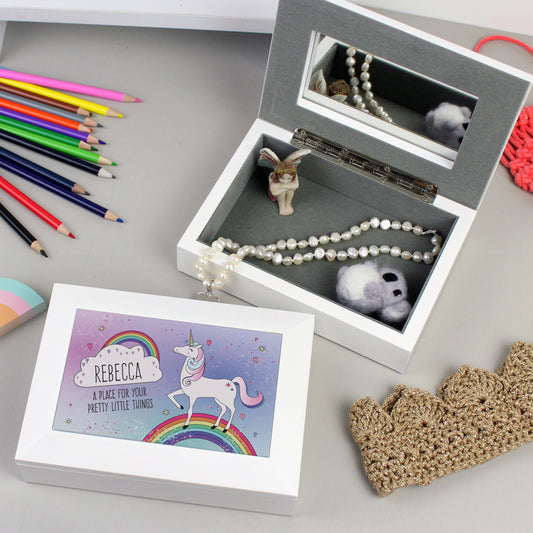 Unicorn Jewellery Box