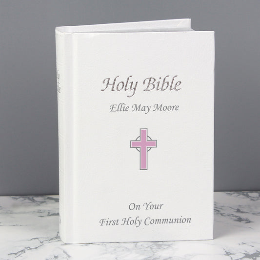 Pink Cross Bible