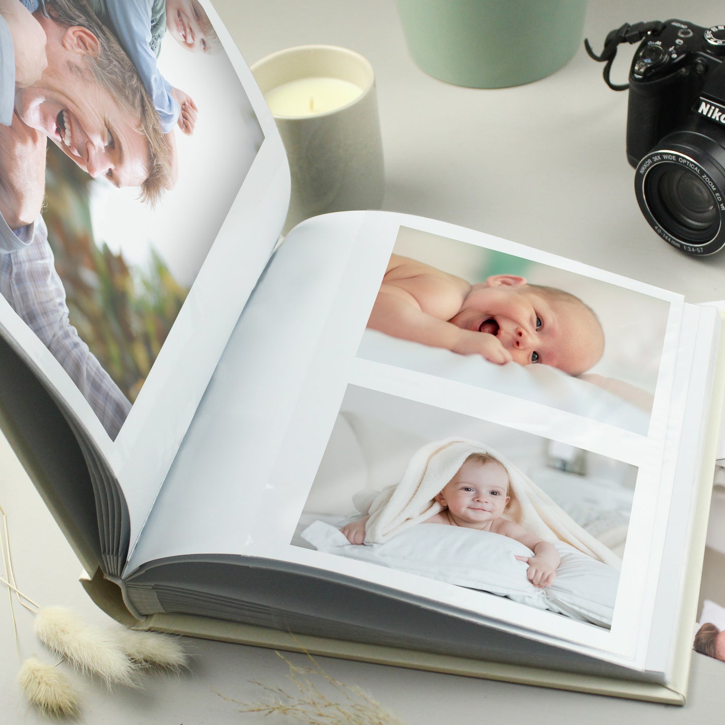 'Truly Blessed' Christening Square Photo Album