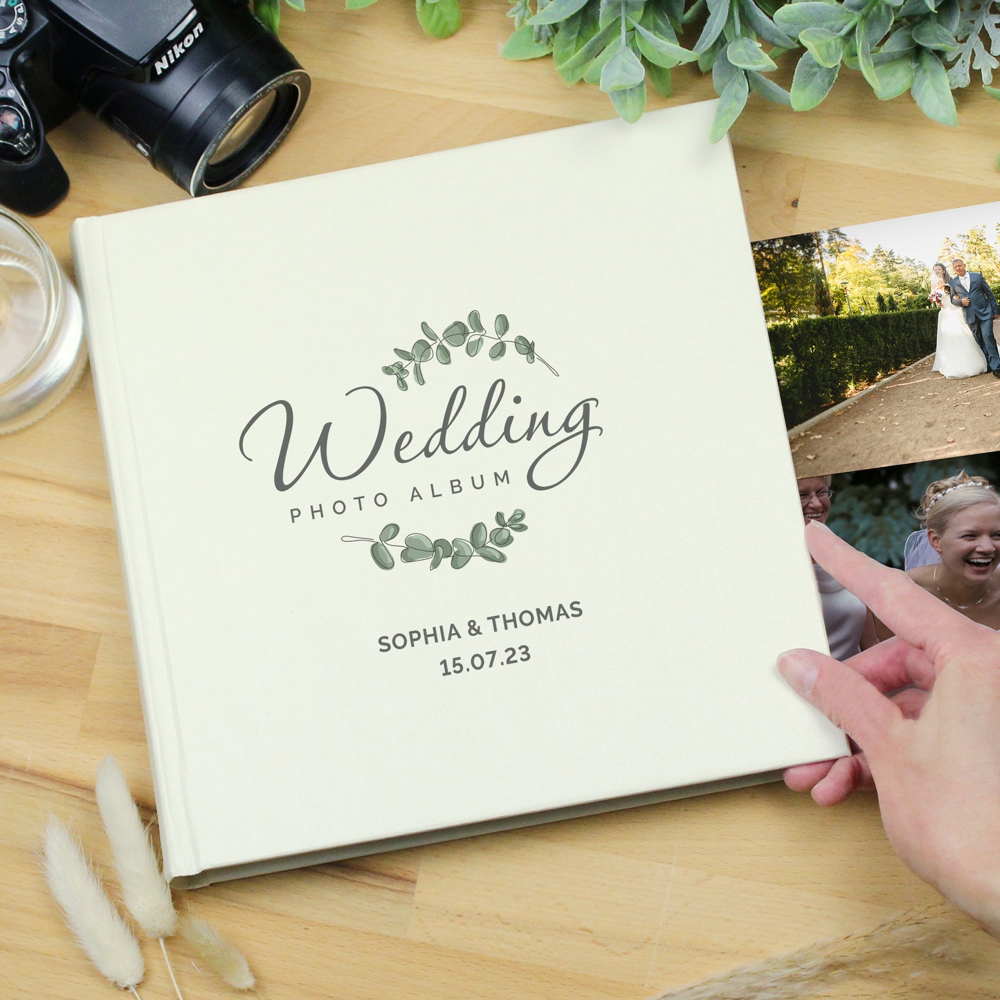 Wedding Square Satin Finish Photo Album