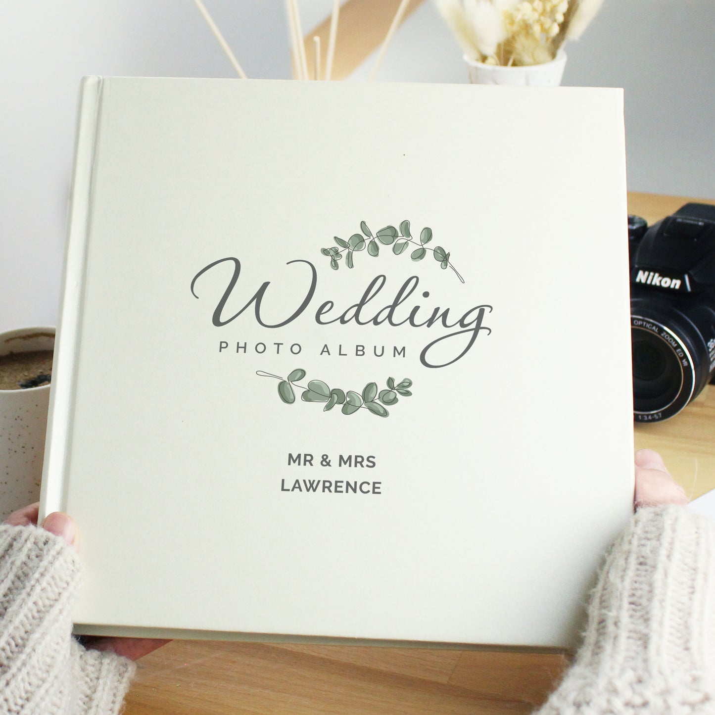 Wedding Square Satin Finish Photo Album